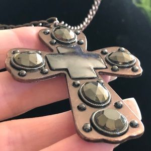 ✝️ SUPER Cross ✝️ Goegeous Chunky Cross Necklace